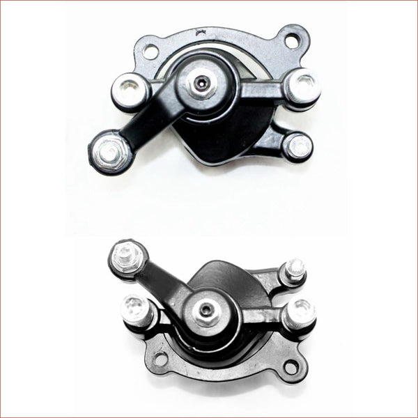 Front Rear Disc Brake Calipers Pads 49cc Mini PIT Dirt Quad