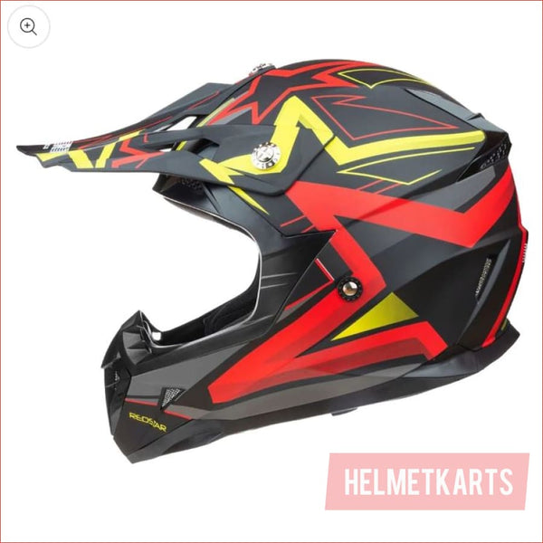 MX Helmet Adult Racing Motocross ATV Dirt Pit Bike Motorcycle (Small -  Extra Large) - Helmet