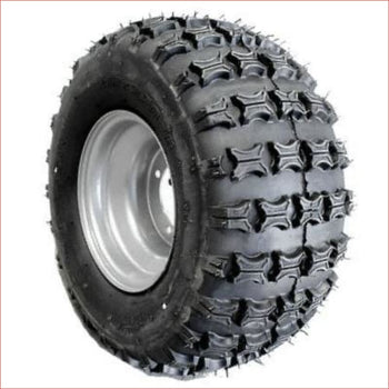 18x9.5-8" Off road wheel (rim and tyre) Pair (x2) - Helmetkarts