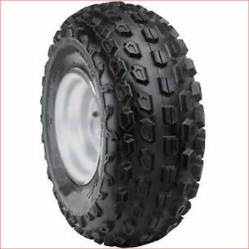 19x7-8" Knobby wheel (rim and tyre) Pair (x2) - Helmetkarts