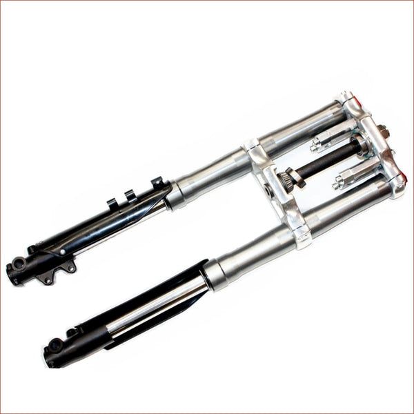 660mm USD Front Fork Triple Tree Clamp Bar Risers 125cc 140cc Dirt Bike Blygo Forks Helmetkarts Australia Ltd Pty