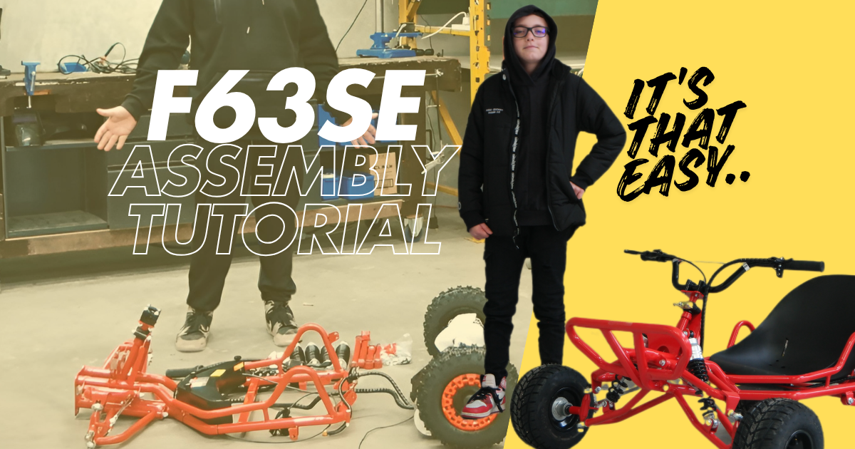Helmetkarts Assemble Easy F63SE Go kart