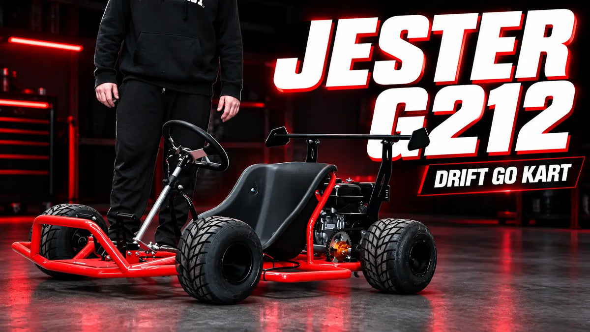 Red Track Drift Go kart JESTER G212