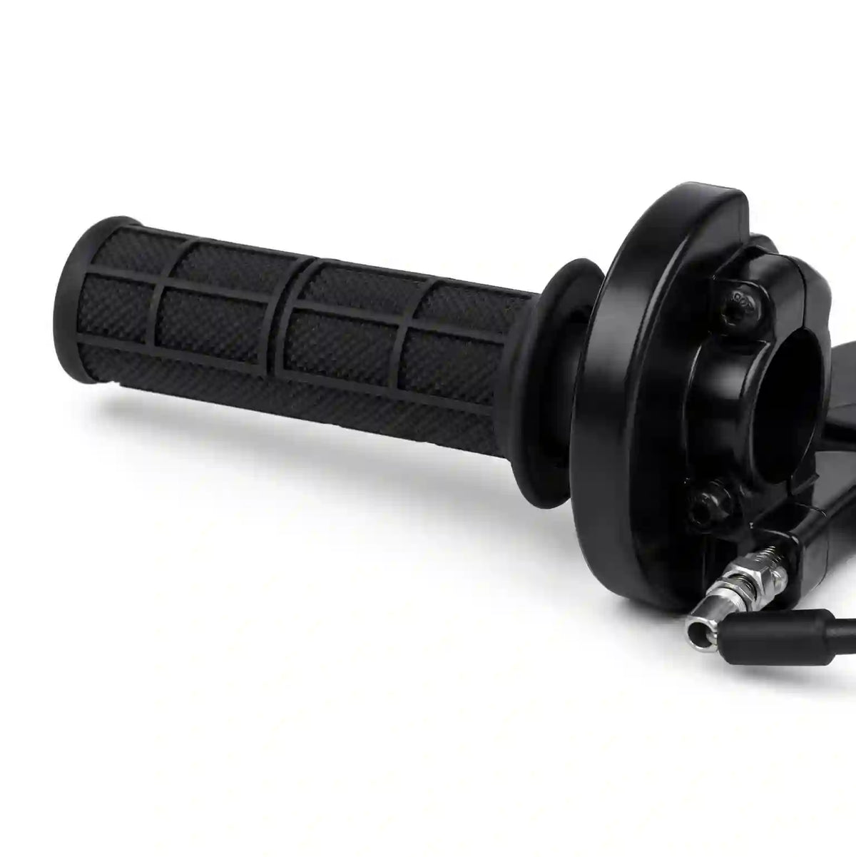 Twist throttle control for a wide range of ride-on vehicles on a clean white background.