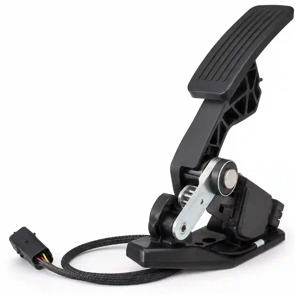 Electric throttle pedal assembly on a clean white background for ride-on vehicle controls.