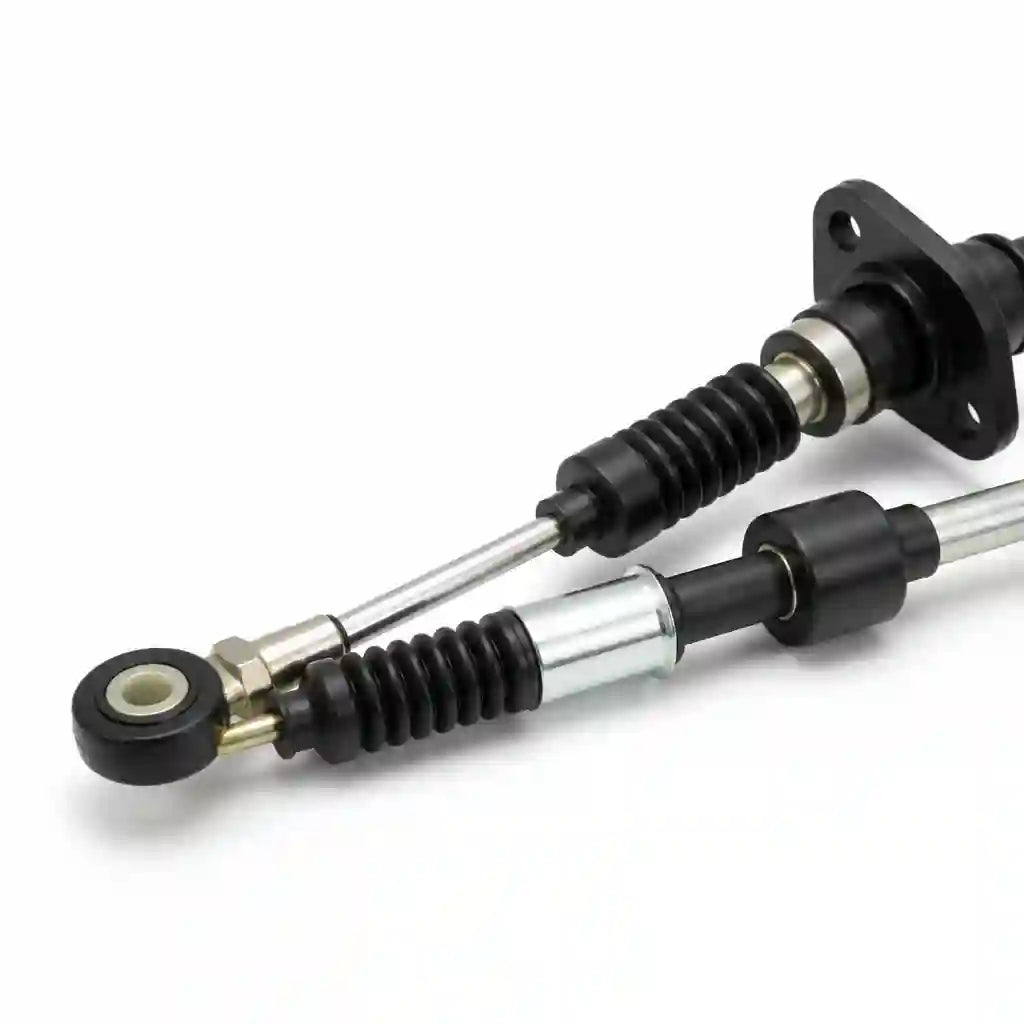Solid gear brake cable for buggy on white background