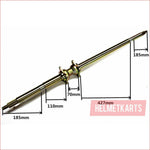 1050mm / 30mm / Splined axle (B) Axle Running gear