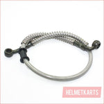 10mm - 510mm Braided Hydraulic Brake Hose Line Cable PIT Quad Dirt Bike ATV Blygo