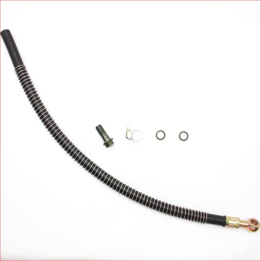 10mm Banjo 480mm Oil Cooler Radiator Hose Line PIT Quad Dirt Bike ATV Buggy Kart Blygo