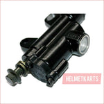 10mm (Black/Short) Foot brake hydraulic master cylinder - Helmetkarts