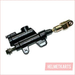 10mm (Black/Short) Foot brake hydraulic master cylinder - Helmetkarts
