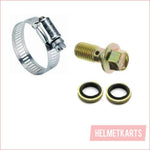 10mm hydraulic / oil cooler hose (Open end) - Helmetkarts