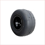 10x4.50-5" Super slick front Alloy wheel (rim and tyre) Pair (x2) - Helmetkarts