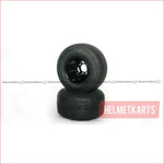 10x4.50-5" Super slick front Alloy wheel (rim and tyre) Pair (x2) - Helmetkarts