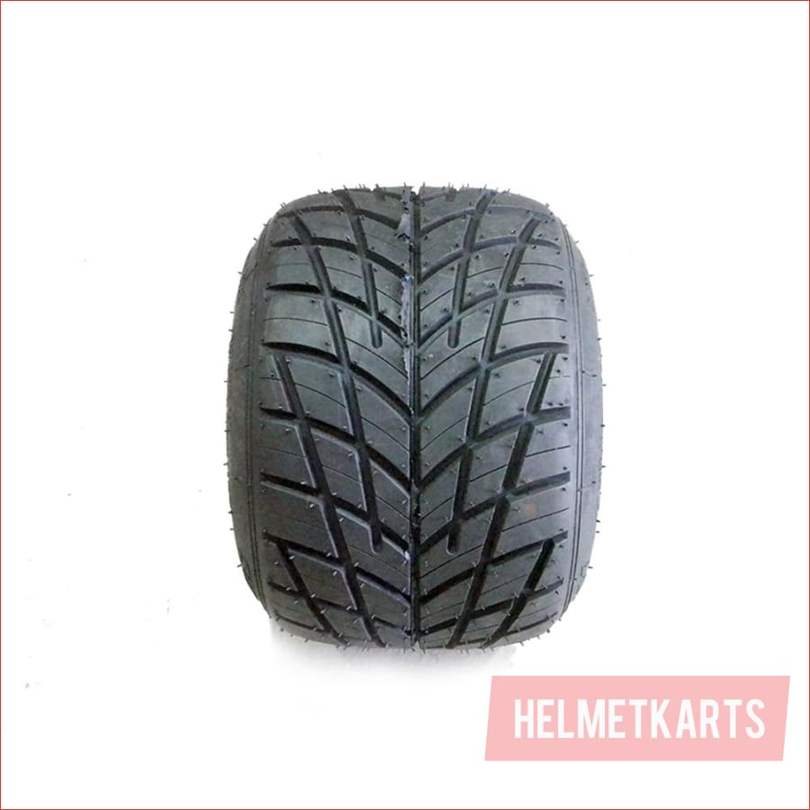 11x7.10-5" Semi slick rear Alloy wheel (rim and tyre) Pair (x2) - Helmetkarts