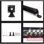 12" LED light bar 220 watts - Helmetkarts
