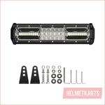 12" LED light bar 650 watts - Helmetkarts