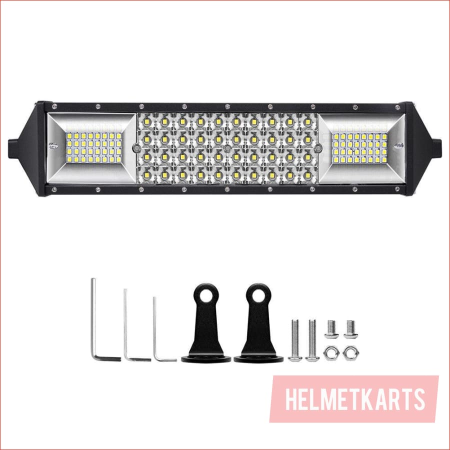 12" LED light bar 840 watts - Helmetkarts