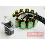12 Pole Magneto Stator Roller Flywheel 200cc 250cc Engine PIT Quad Dirt Bike ATV Blygo