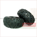 13x5-6" Off road wheel (rim and tyre) Pair (x2) - Helmetkarts