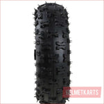 13x5-6" Pneumatic knobby wheel (rim and tyre) Pair (x2) - Helmetkarts