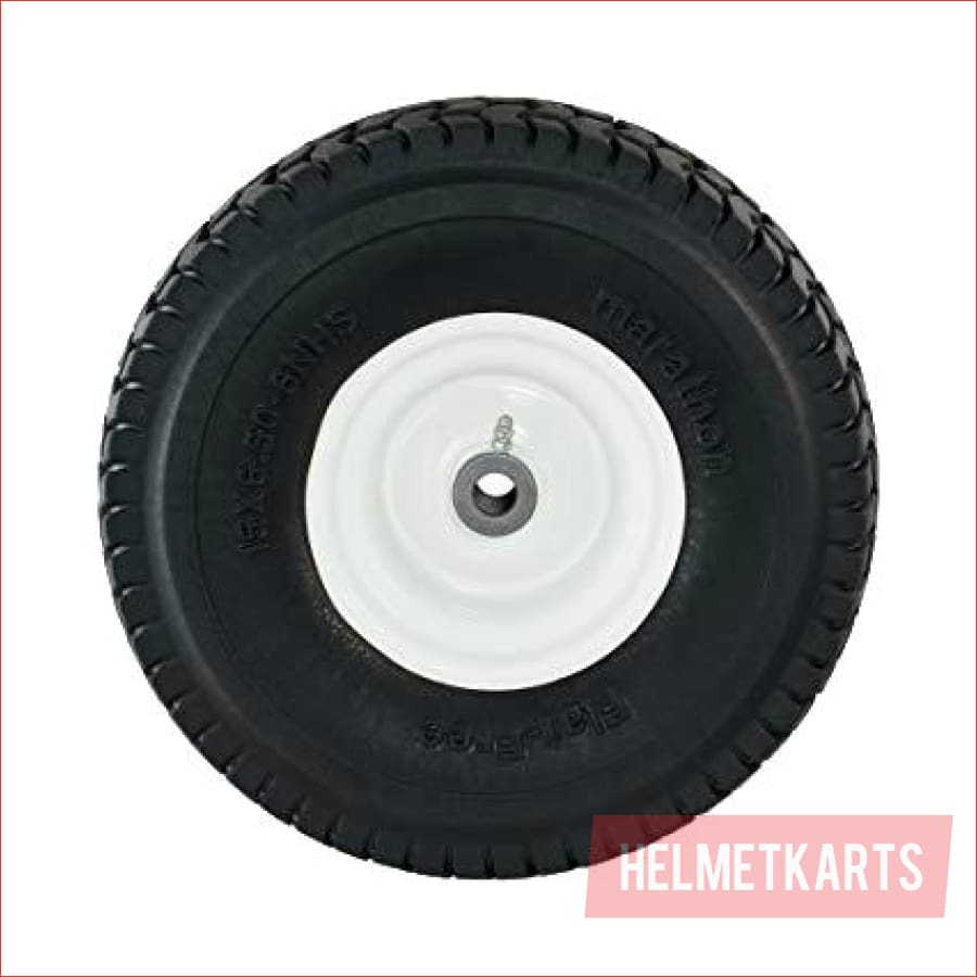 13x5-6" Pneumatic wheel (rim and tyre) Pair (x2) - Helmetkarts