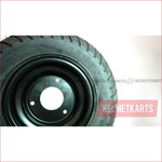 13x6.50-6" Semi - Slick Aluminium wheel (rim and tyre) Pair (x2) - Helmetkarts
