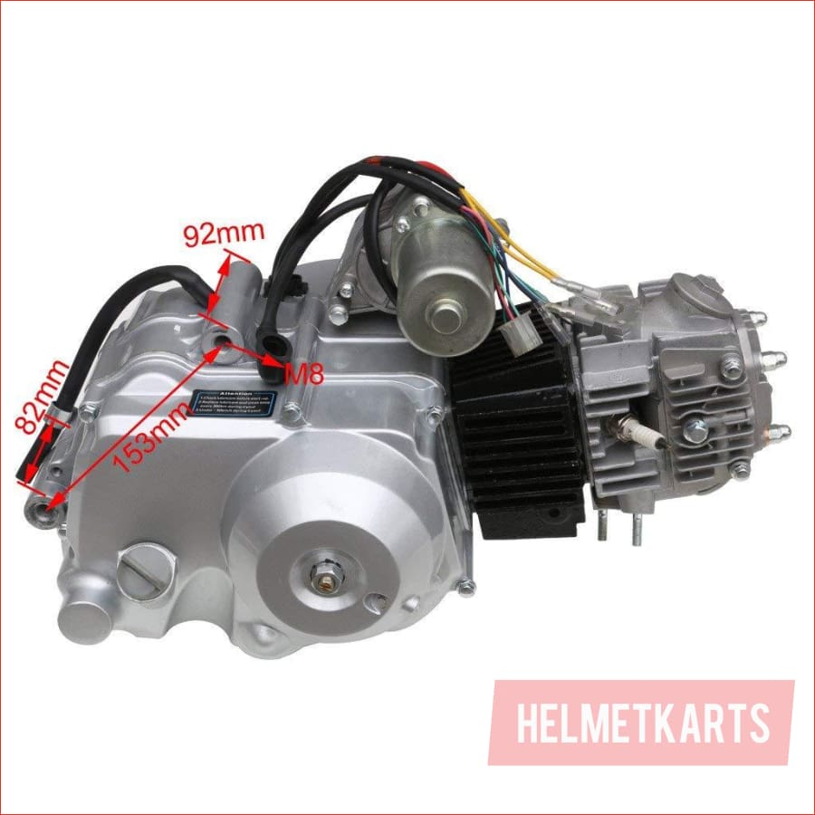 150cc Engine - Semi Automatic w/ Reverse - Helmetkarts