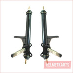 15mm Ball joint stub axle - Disc brake (pair) x2 - Helmetkarts