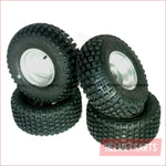 16x8-7" XXL Off road wheel (rim and tyre) Pair (x2) - Helmetkarts