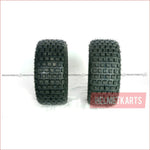 16x8-7" XXL Off road wheel (rim and tyre) Pair (x2) - Helmetkarts