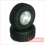 16x8-7" XXL Off road wheel (rim and tyre) Pair (x2) - Helmetkarts