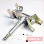 17mm Stub axle A - Drum brake (pair) x2 - Helmetkarts