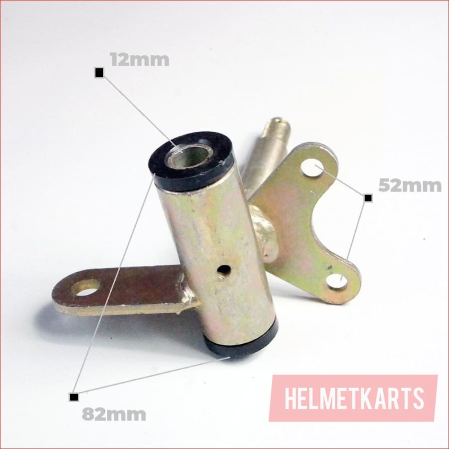 17mm Stub axle B - Disc brake (pair) x2 - Helmetkarts