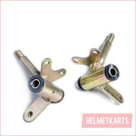 17mm Stub axle B - Disc brake (pair) x2 - Helmetkarts