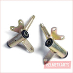 17mm Stub axle B - Disc brake (pair) x2 - Helmetkarts