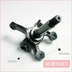 17mm Stub axle C - Disc brake (pair) x2 - Helmetkarts