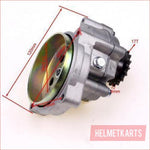 17T / T8F / 5:1 Reduction gearbox w/ clutch plate - Helmetkarts