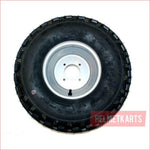 19x7-8" Knobby wheel (rim and tyre) Pair (x2) - Helmetkarts