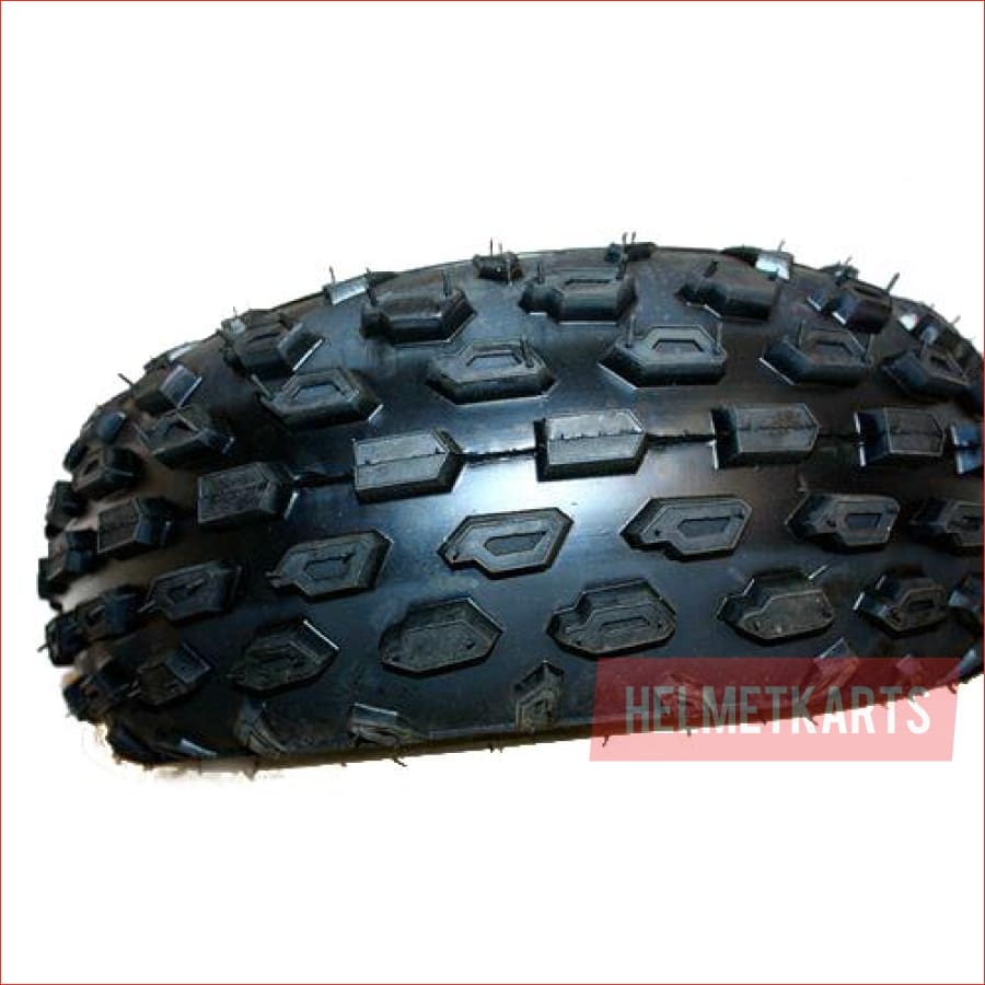 19x7-8" Knobby wheel (rim and tyre) Pair (x2) - Helmetkarts