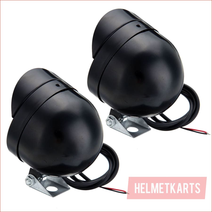 2.5" LED Fog light 10 watts - Black - Helmetkarts
