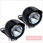 2.5" LED Fog light 10 watts - Black - Helmetkarts