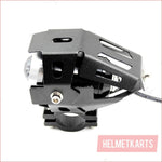 2" LED Fog light 60 watts - Black - Helmetkarts