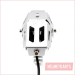 2" LED Fog light 60 watts - Silver - Helmetkarts