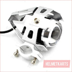 2" LED Fog light 60 watts - Silver - Helmetkarts