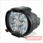 2" LED Spot light 15 watts - Black - Helmetkarts