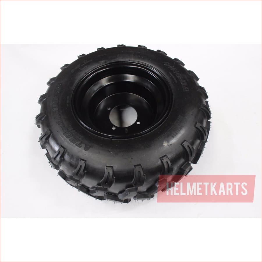 20x10-10" Rear GOLIATH off road wheel (rim and tyre) Pair (x2) - Helmetkarts