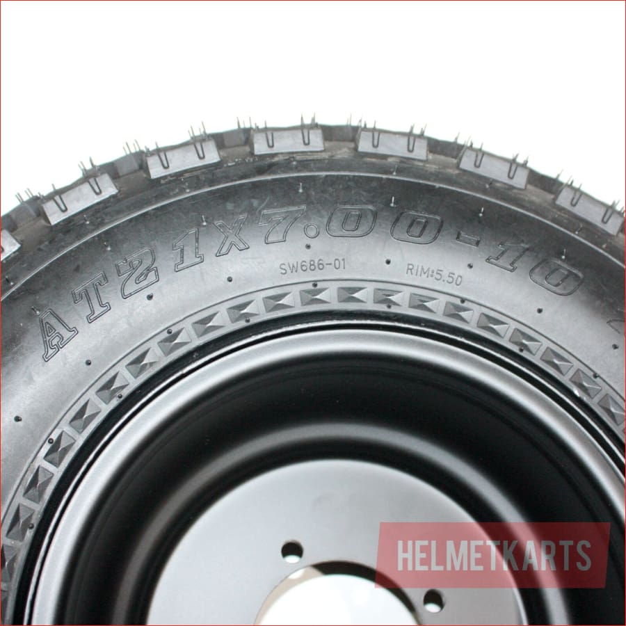 21x7-10 Off road wheel (rim and tyre) Pair (x2) All wheels, road, Wheels