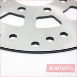 220mm 58mm Centre Brake Caliper Disc Disk Rotor 250cc Quad Dirt Bike ATV Buggy Blygo