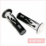 WT FLAME 24mm 22mm Throttle Handgrip Hand Grips PIT PRO Trail Dirt Bike Blygo